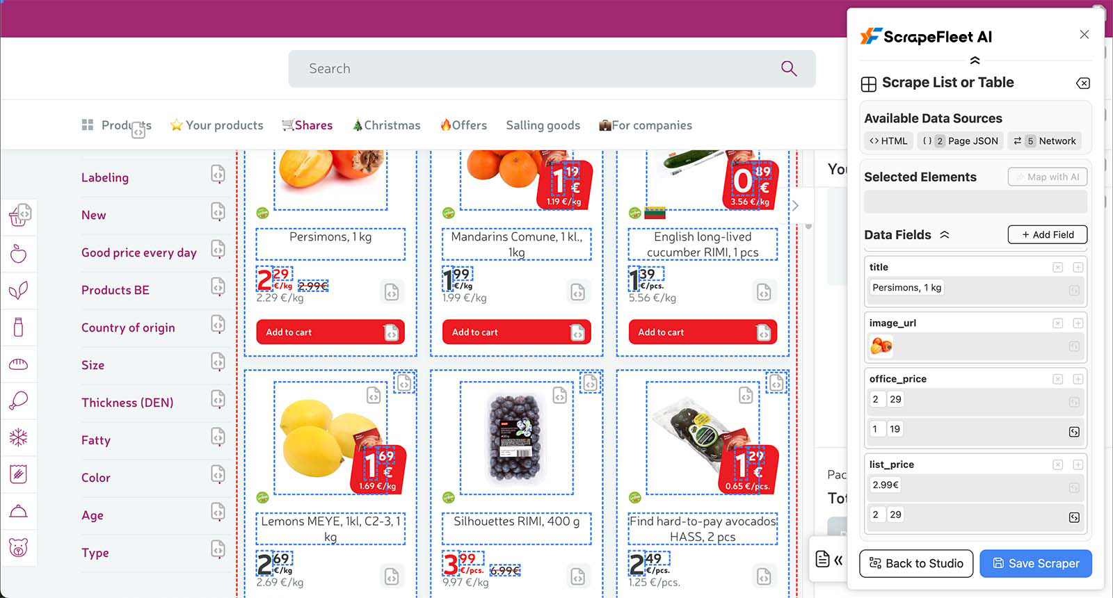 ScrapeFleetAI Designer